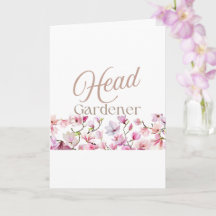 Head Gardener Floral Mother’s Day & Birthday Gift