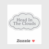 Head In The Clouds - Relatable Cloud Sticker シール (シート)