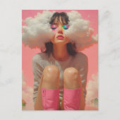Head in the Clouds Surreal ポストカード (正面)