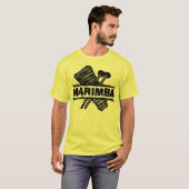 head_marimba、ピット tシャツ (正面フル)