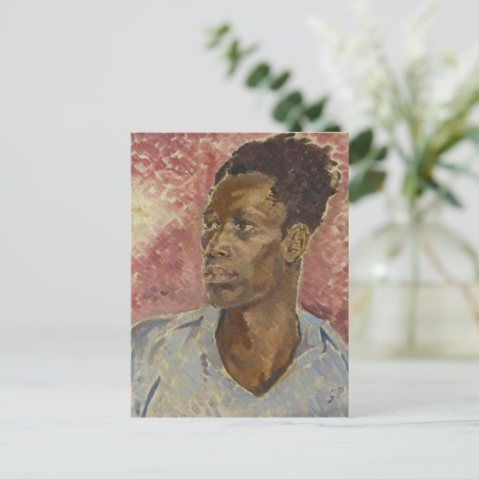 Head of a Man by Philpot ポストカード (スタンド正面)