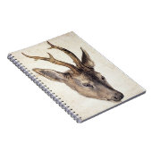 Head of a Stag - Albrecht Durer - c1503 ノートブック (右側)