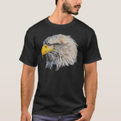 Head of  American bald eagle Tシャツ (正面)