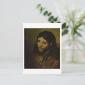 Head of Christ, c.1648 (キャンバス上の油) ポストカード (スタンド正面)