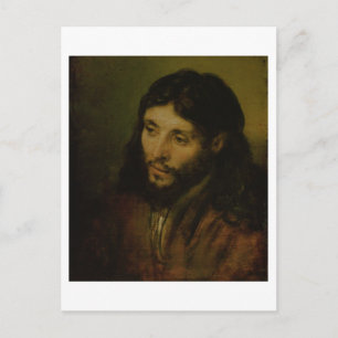 Head of Christ, c.1648 (キャンバス上の油) ポストカード