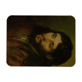 Head of Christ, c.1648 (キャンバス上の油) マグネット (横)