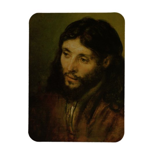 Head of Christ, c.1648 (キャンバス上の油) マグネット (縦)