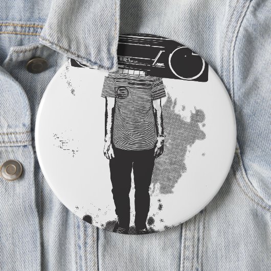 head radio 缶バッジ (インサイチュ)