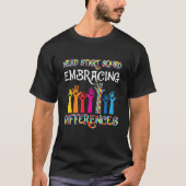 Head Start Squad Embracing Differences Autism SPED Tシャツ (正面)