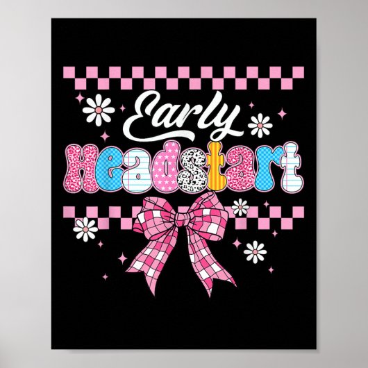 Head Start Teacher Back To School Early Learning M ポスター (正面)