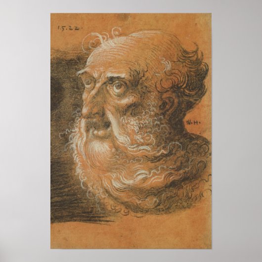 Head Study, 1522 ポスター (正面)