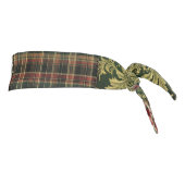 Headband in Christmas Vintage Plaid Look タイヘッドバンド (回転90)