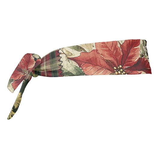 Headband in Christmas Vintage Plaid Look タイヘッドバンド (回転270)