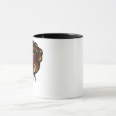 HeadCoffee Mug伝統的な入れ墨の女性 マグカップ (中央)