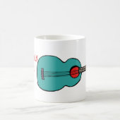 Headcornのウクレレのグループのマグ(抱擁マグ!) コーヒーマグカップ (中央)