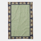 Headeのマグノリアによっては花の台所タオルが開花します キッチンタオル (縦)