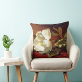 Heade - A Magnolia on Red Velvet クッション (椅子)