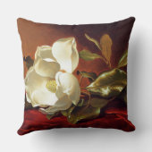 Heade - A Magnolia on Red Velvet クッション (裏面)