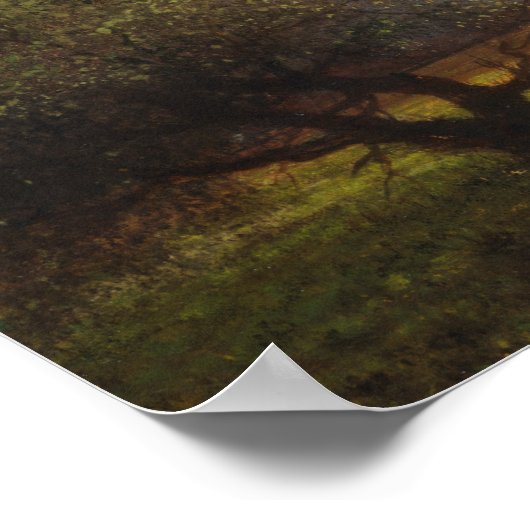 Heade - Sunlight And Shadow, Newbury Marshes ポスター (角)