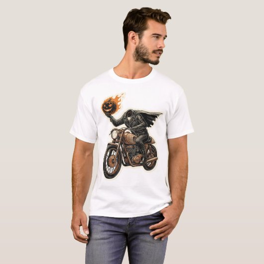 Headless Biker - Ride or Die Tシャツ (正面フル)