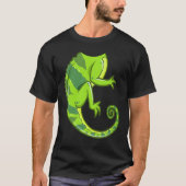 Headless Chameleon Lizard Halloween Costume DIY Ou Tシャツ (正面)