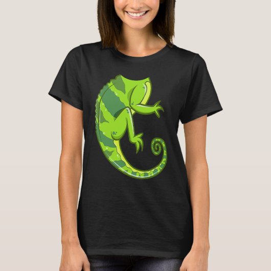 Headless Chameleon Lizard Halloween Costume DIY Ou Tシャツ (正面)