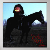 HeadlessHorseman w/BlodyAutograph ポスター (正面)