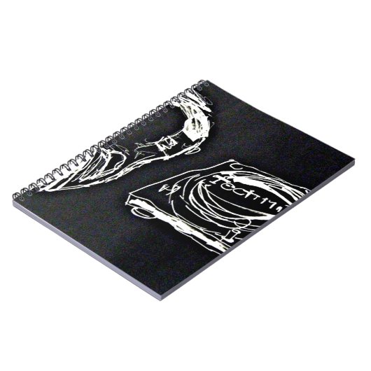 Headphone and DJ Turntable MK2 ノートブック (左側)