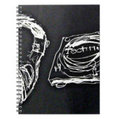 Headphone and DJ Turntable MK2 ノートブック (正面)