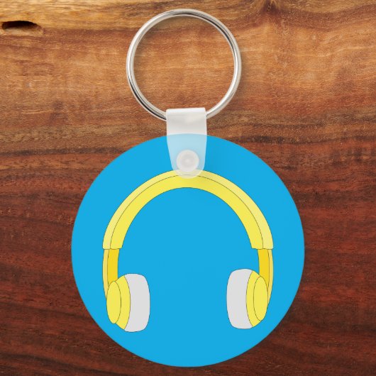 Headphones キーホルダー (裏面)