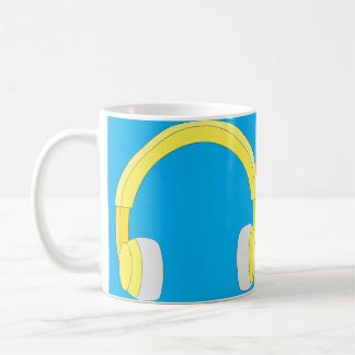 Headphones コーヒーマグカップ