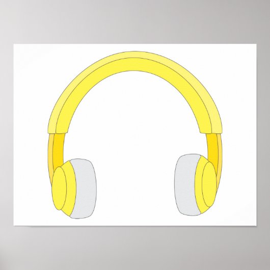 Headphones ポスター (正面)
