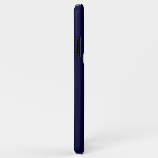 Headphones DJの名前は青と白のiphone case Case-Mate iPhoneケース (裏面/右)