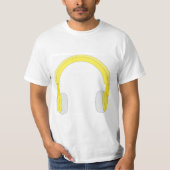 Headphones Tシャツ (正面)