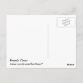 Head's Up Turtleはがき ポストカード (裏面)