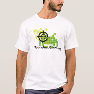 Headshotの賭博のワイシャツ-人 Tシャツ