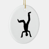Headstand セラミックオーナメント (右)