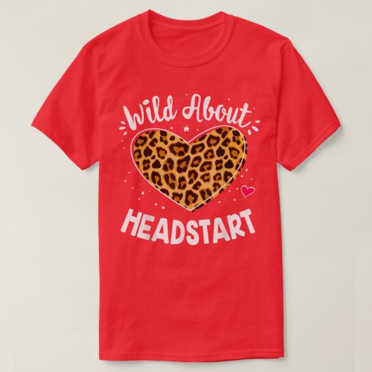 HeadStartについての野生の幼少期ヒョウ分隊 Tシャツ (デザイン正面)