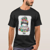 Headstart Life Messy Bun Back To School Headstart Tシャツ (正面)