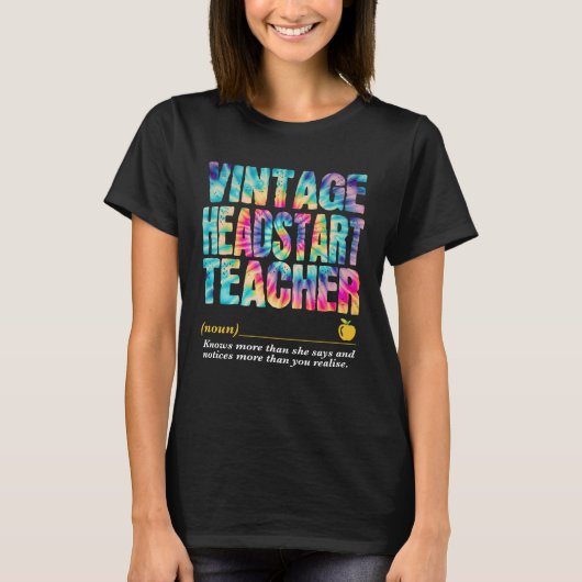 Headstart Teacher Appreciation Week Back to School Tシャツ (正面)