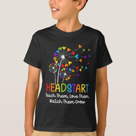 Headstart Teacher Early Childhood Educator  Tシャツ (正面)