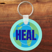 HEALキーチェーン(両面) キーホルダー (正面)