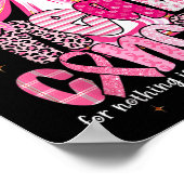 Heal Cancer God Nothing Unpossible Breast Cancer A ポスター (角)