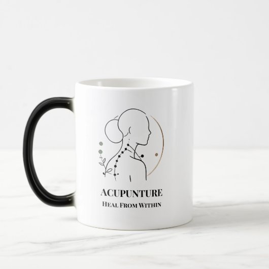 Heal From Within Mug Acupuncture  Tumblers モーフィングマグカップ (左)