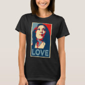 Heal Love Hope Kamala Harris Obama 47 Support Empo Tシャツ (正面)