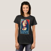 Heal Love Hope Kamala Harris Obama 47 Support Empo Tシャツ (正面フル)