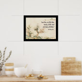 Heal the Soul First引用文 ポスター (キッチン)