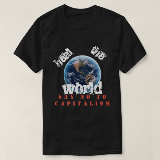 heal the world tシャツ (デザイン正面)
