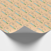 Heal your mind. Press play ラッピングペーパー (角)