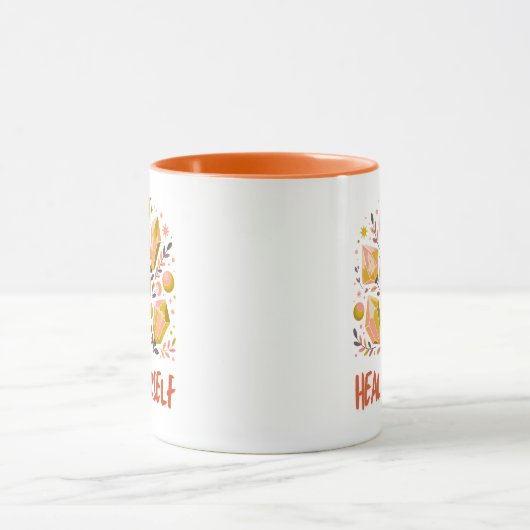 Heal Yourself Combo Mug - Celestial Crystal Set マグカップ (中央)